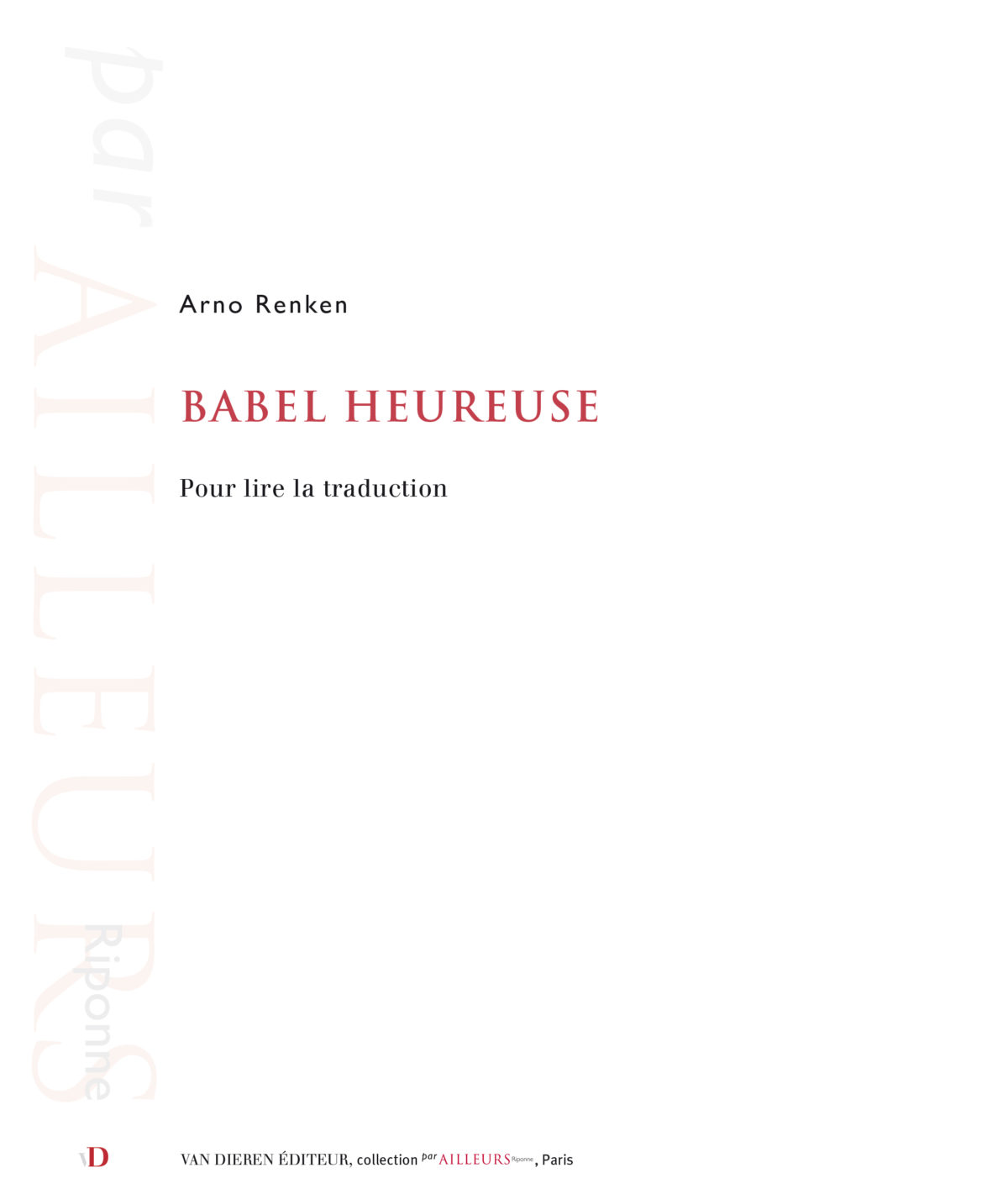 Van traduction Clearance