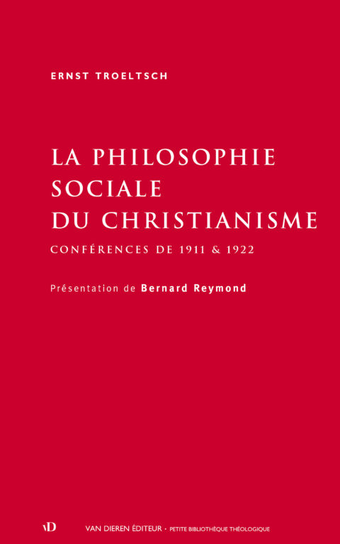 La Philosophie sociale du christianisme