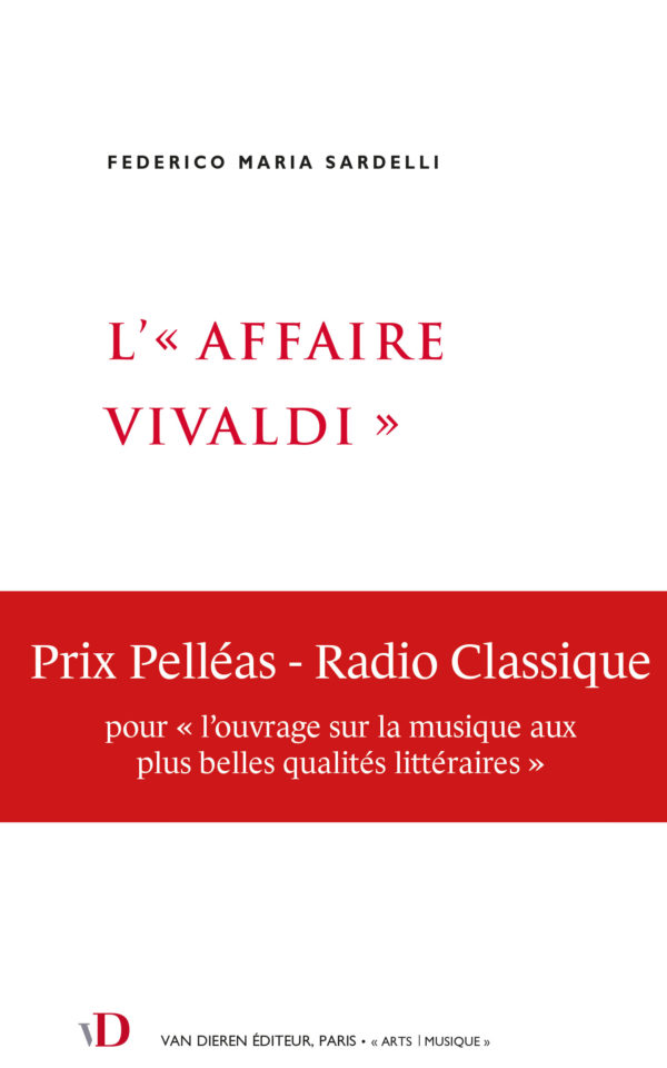 L’Affaire Vivaldi, Prix Pelléas 2023